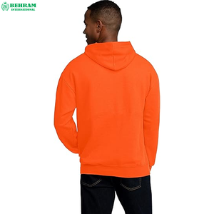 Sweat-shirt à capuche unisexe à manches longues, coupe classique, en molleton écologique/éponge française, avec logo personnalisé, 100% coton, thermique, épais - Product Image 2