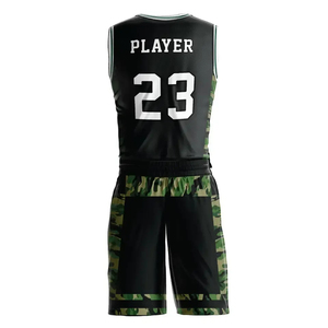 Vente en gros Ensemble de maillots de basket-ball imprimés par sublimation de haute qualité uniformes de basket-ball personnalisés pour hommes avec qualité fabriquée - Product Image 2
