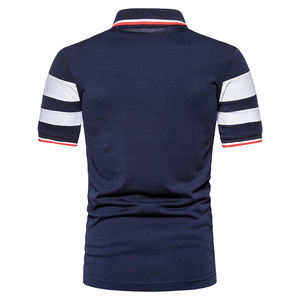 Smart Casual Men Polo Shirt Classic Cotton Polo T Shirt Manga corta para negocios y estilo casual - Product Image 4