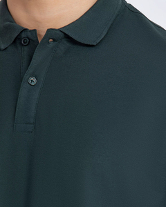Polo de Manga Corta para Hombre, Camisa de Algodón de Corte Regular, Tela de Piqué con Logotipo Personalizado, Bordado, Tela Transpirable, Camisas Modernas de Alta Calidad - Product Image 3