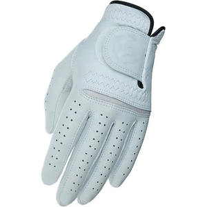 Gants en cuir Cabretta de qualité supérieure Gants de golf en cuir véritable souple unisexe respirants pour le sport avec poignées - Product Image 5