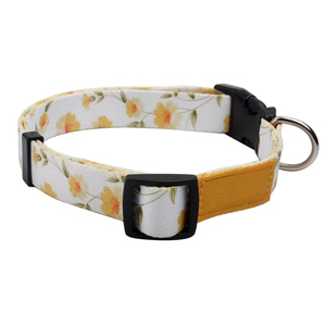 Collar de perro de nailon personalizable de la mejor calidad con decoración de plumas impermeable ajustable suministros para mascotas de diseñador personalizado - Product Image 2
