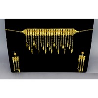 Collier Khannaki plaqué or africain, dernier design, spécial Ramadan et Eid, nouveau design, mode musulmane islamique pour femmes, nouveaux bijoux