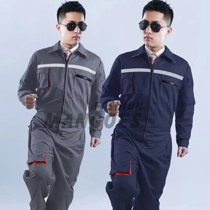 Uniforme de travail pour hommes et femmes, combinaison de soudage, atelier de réparation de voiture, vêtements de grande taille pour mécaniciens - Product Image 3