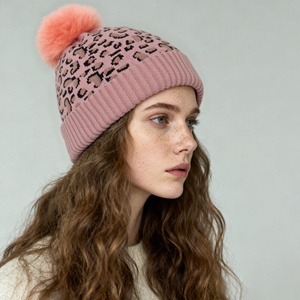 Bonnet en tricot d'hiver pour femme, doux, chaud, extensible, léger, confortable, tendance, pour l'extérieur, décontracté, usage quotidien - Product Image 4