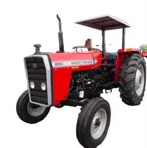 Tractor de rueda para caminar Massey Ferguson 290 90HP 2WD para granjas con motor y motor de componentes principales - Product Image 1