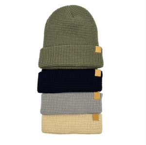 Gorro de Punto de Lana Unisex, Gorro con Logotipo Personalizado, Bordado, 60 Colores, Gorro Acrílico con Puños, Diseño de Playa, Fabricante, Invierno, 100% - Product Image 4