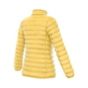 High Quality Long Sleeve <b>Women</b> <b>Puffer</b> <b>Jacket</b> Solid Color with Stand Collar Best Selling for Outdoor Reasonable Price New Design - Product Image 3
