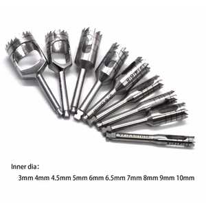 Kit de forets manuels pour implants dentaires Astrin Surgical de haute qualité, 8 pièces, en acier inoxydable, pour l'extraction osseuse - Product Image 2