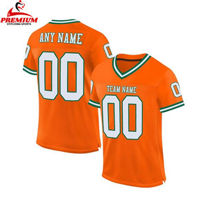 Camisetas personalizadas de fútbol americano para hombres/jóvenes camisetas de malla personalizadas sublimadas 3D impreso nombre del equipo número transpirable - Product Image 6