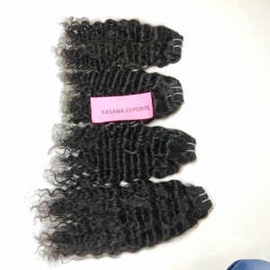 Extensiones de cabello humano de paquete vietnamita de procesamiento químico doble máquina India cruda de tejido profundo suelto de Color Natural para mujer - Product Image 4