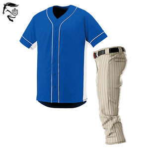 2025 nouveau Design haute qualité Baseball uniforme respirant ensembles avec motif solide en gros Sublimation costume - Product Image 5