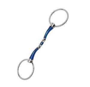 Nueva llegada de acero inoxidable Mullen boca Weymouth Horse Bit doble brida uso veterinario certificado CE garantía de por vida - Product Image 1