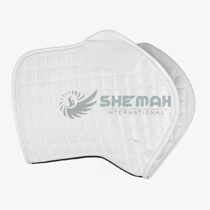 Selle d'équitation anglaise en cuir léger et durable avec des rouleaux de genou rembourrés design de contact étroit parfait pour l'entraînement - Product Image 4