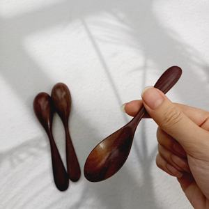 Cuillère à café en bois de rose écologique personnalisée cuillère à thé en bois de différentes tailles fabriquée au Vietnam de haute qualité - Product Image 6