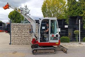 Mini-excavatrice Takeuchi TB219, 1,9 tonne, compacte, diesel, sur chenilles |   Équipement de construction hydraulique – Meilleur prix de gros - Product Image 3