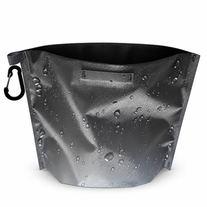 Bolsa de Aseo Impermeable de Secado Rápido, Bolsa de Viaje de Nailon PU con Mosquetón - Product Image 1