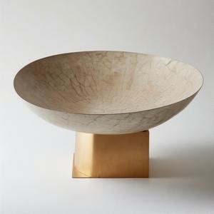 Bol de service de bol de fête d'impératrice Grace en forme ronde personnalisée pour la décoration de mariage d'hôtel à la maison - Product Image 6