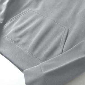 Sweats à capuche tendance en polaire pour hommes Sweat à capuche unisexe Sweat à capuche solide pas cher en vrac - Product Image 3