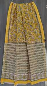 Custom Made Hand Block Printed Scarves and Stoles Made From 100 % Cotton Ideal for Use by Fashion Accessory Stores and Clothing - Product Image 4