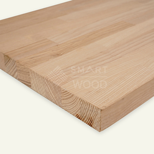 Ash Finger-joint Butcherblock Comptoir Prix Usine FSC Certifié pour Cuisine/Table - Product Image 3