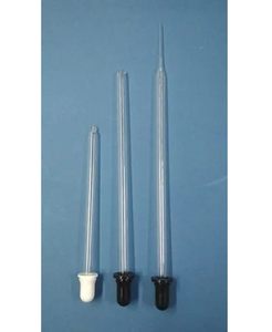 Pipeta de vidrio transparente tipo Pasteur para transferencia de líquidos en laboratorio, micro muestreo y manejo de muestras de investigación. - Product Image 2