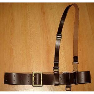 Cinturón de Cuero Premium para Hombre, Elegante, Ajustable, Informal, Formal, Duradero, para Chaqueta - Product Image 1