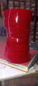 Bracelet en résine du Rajasthan Bijoux traditionnels Bracelet ethnique Artisanat indien Accessoire fait main Couleurs vives Design complexe - Product Image 5