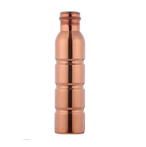 Indian Manufacture Handmade Pure Copper <b>Water</b> <b>Bottle</b> with Screw Cap for Travel and <b>Gym</b> Use Available for Export Price - Product Image 1