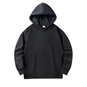 Sudadera con capucha deportiva informal para mujer de gran oferta de fabricación, sudadera de invierno de algodón con estampado de 320g de otoño para primavera y otoño - Product Image 2