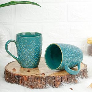 Taza de Cerámica Esmaltada Premium para Bebidas Calientes, Económica y Fácil de Limpiar, Taza de Café de Cerámica Clásica de AALIYAN IMPEX - Product Image 2