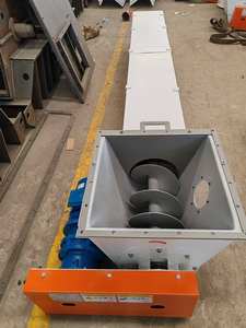 Nouvelle vis sans fin à axe simple ou double, en acier inoxydable et en acier au carbone, de haute qualité, à gravité réglable, capacité de 1 à 50 tonnes/h - Product Image 2