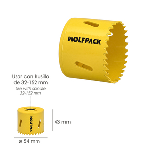 Corona per Sega Bimetallica Ø 54 mm. - Product Image 2