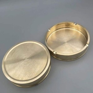 Premium Metal Ashtray Elegant Smoking Accessory for Home Office Hotel Restaurant Bar and Outdoor <b>Table</b> Use - Product Image 5