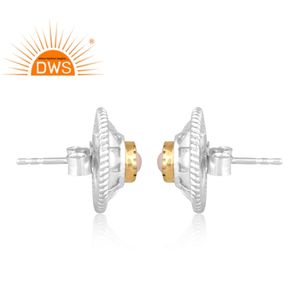 Pendientes de perlas naturales de plata de ley fina superventas, joyería para mujer, regalo para ella - Product Image 3