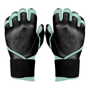 Gants de frappeur de baseball en polyester léger avec design respirant et doublure absorbant la sueur pour plus de confort - Product Image 1