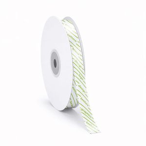 Ruban cadeau en satin 1 cm - Polyester solide de luxe pour l'emballage de la Saint-Valentin, des anniversaires et d'Halloween - Product Image 1