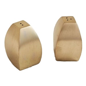 <b>Set</b> of Salt Pepper with Tray Kitchen Acacia Wood Salt Pepper <b>Spice</b> Jars Storage Containers Box <b>Set</b> Wooden Salt Box - Product Image 6