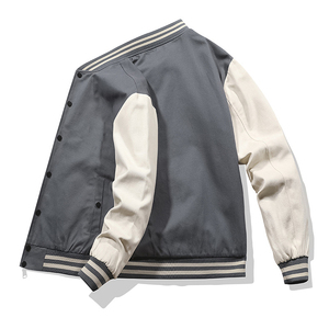 Veste universitaire pour homme de haute qualité, durable, au design personnalisé, très vendue, avec des caractéristiques de séchage rapide et respirantes en coton/laine pour l'hiver - Product Image 6