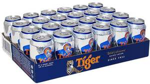 Tiger Radler White Grape Can-330ml (<b>Pack</b> of 6)/Tiger White <b>Wheat</b> Beer Can-24 X 330ml /Tiger Lager Beer Can Carton- 24 X 320ml - Product Image 4