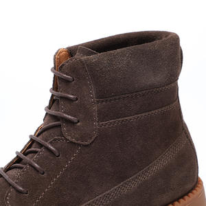 Botas de Piel de Oveja Marrón de Lujo, por Encima de la Rodilla, con Forro Impermeable y Antiolor para Clima Frío y Uso Formal - Product Image 4