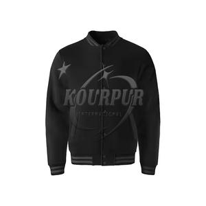 Venta caliente simple chaquetas Varsity para hombre chaqueta transpirable para hombres y mujeres prendas de vestir exteriores rompevientos chaqueta Varsity - Product Image 1