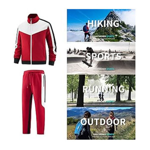 Nouveau survêtement homme respirant avec logo personnalisé 2024 - Product Image 5