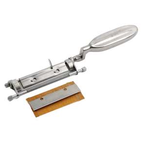 Couteau de Greffe Cutanée Humby Manuel Manche 16cm Lame 8cm Acier Inoxydable Dermatome Certifié CE pour Greffes Cutanées à Épaisseur Fractionnée - Product Image 2