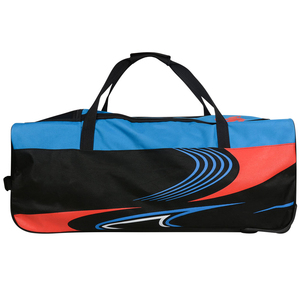 Sac de sport de hockey sur glace professionnel personnalisé OEM, logo brodé, matériau nylon/polyester, revêtement PVC, capacité 50-70L, grand format - Product Image 2