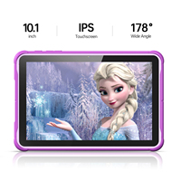 Tablet Anak K10 Android Quad Core 10.1 Inci dengan Harga Terendah dan Kualitas Terbaik, Kamera Ganda, Wifi, 3G, Tablet PC PRITOM m10