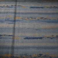 Tapis imprimé à rayures dégradées en PET polyester, tapis mural pour couloir, hall, bureau