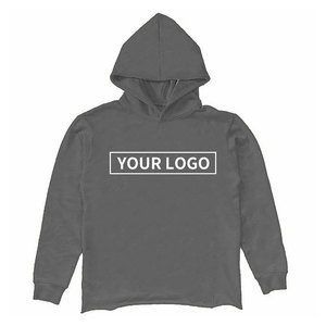 Sweats à capuche à fermeture éclair personnalisés de haute qualité pour homme 100% coton mélangé lourd épaule tombante Double fermeture éclair bidirectionnelle DTG sweat à capuche imprimé - Product Image 6