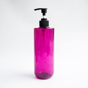 NBT 500ml Bouteille en plastique PET Conception horizontale d'épaule pour emballage cosmétique Made Vietnam pour shampooing gel douche Nouveau design - Product Image 5