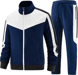 Nuevo Chándal Deportivo Premium Tech Fleece 2026, 500g, Poliéster, Chaqueta con Cierre Completo, Pantalones Jogger, Logotipo Bordado Personalizado, Transpirable - Product Image 1